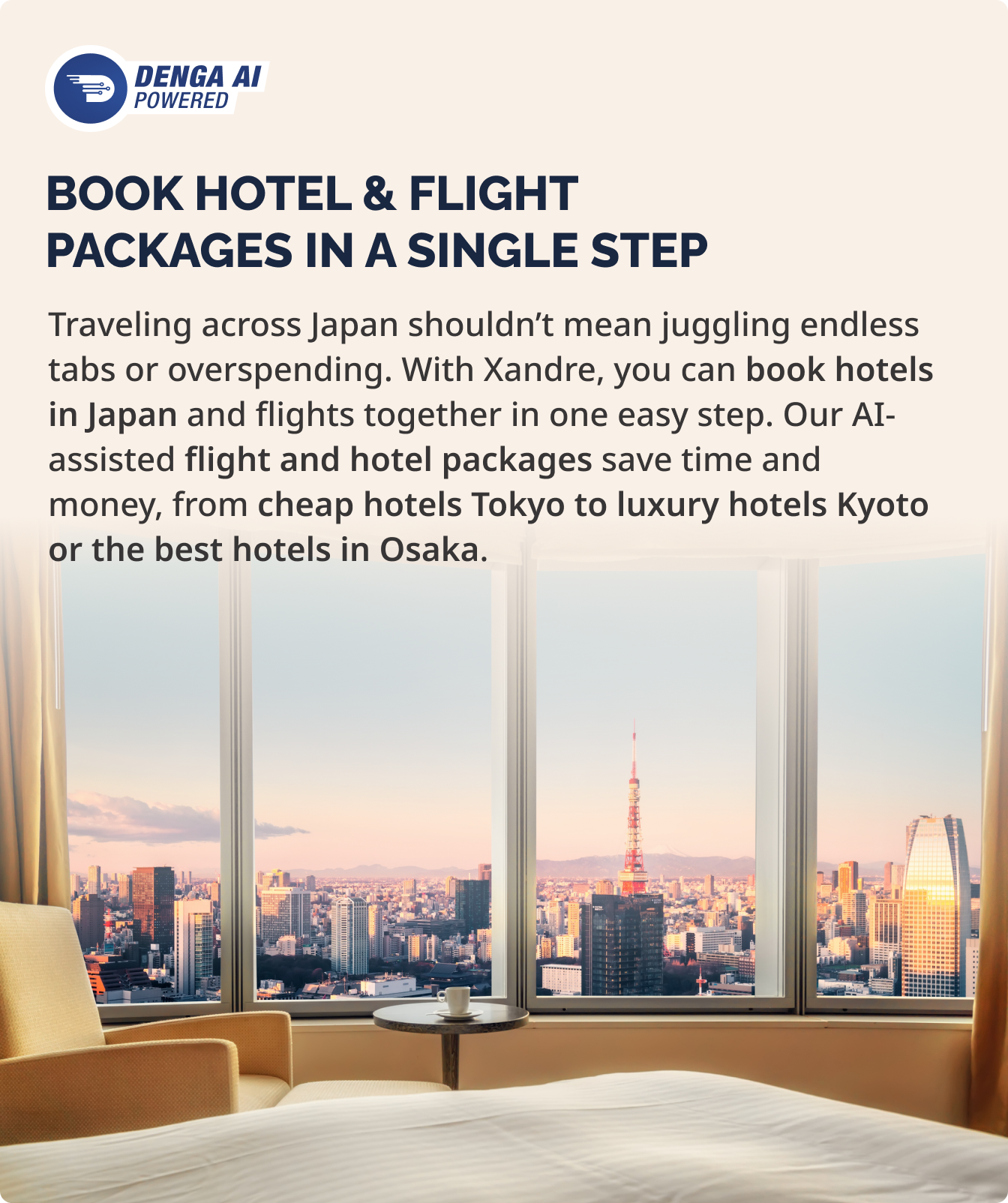 Hotel and Flight Banner