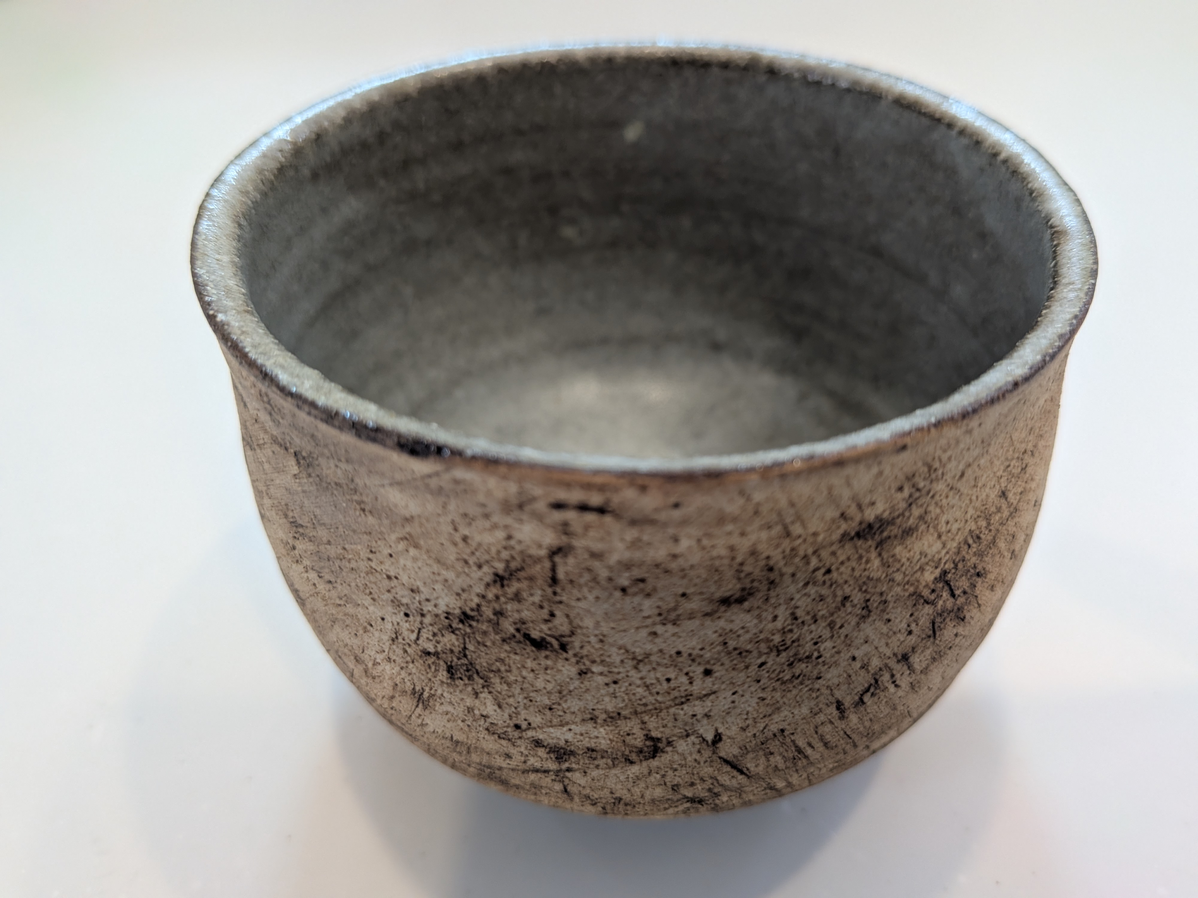 Okinawan Ryukyu Pottery Collection: Saisei Glass Kobo Tetoteto Ceramic Bowl  - image 1