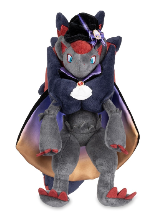 Pokémon Center Halloween 2026 Zoroark Plush: Official Pokémon Center Halloween 2026 “Magic Hour Illusion!” Zoroark Plush - Vampire Cape & Top Hat Edition - image 2