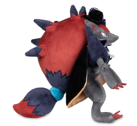 Pokémon Center Halloween 2026 Zoroark Plush: Official Pokémon Center Halloween 2026 “Magic Hour Illusion!” Zoroark Plush - Vampire Cape & Top Hat Edition - image 3