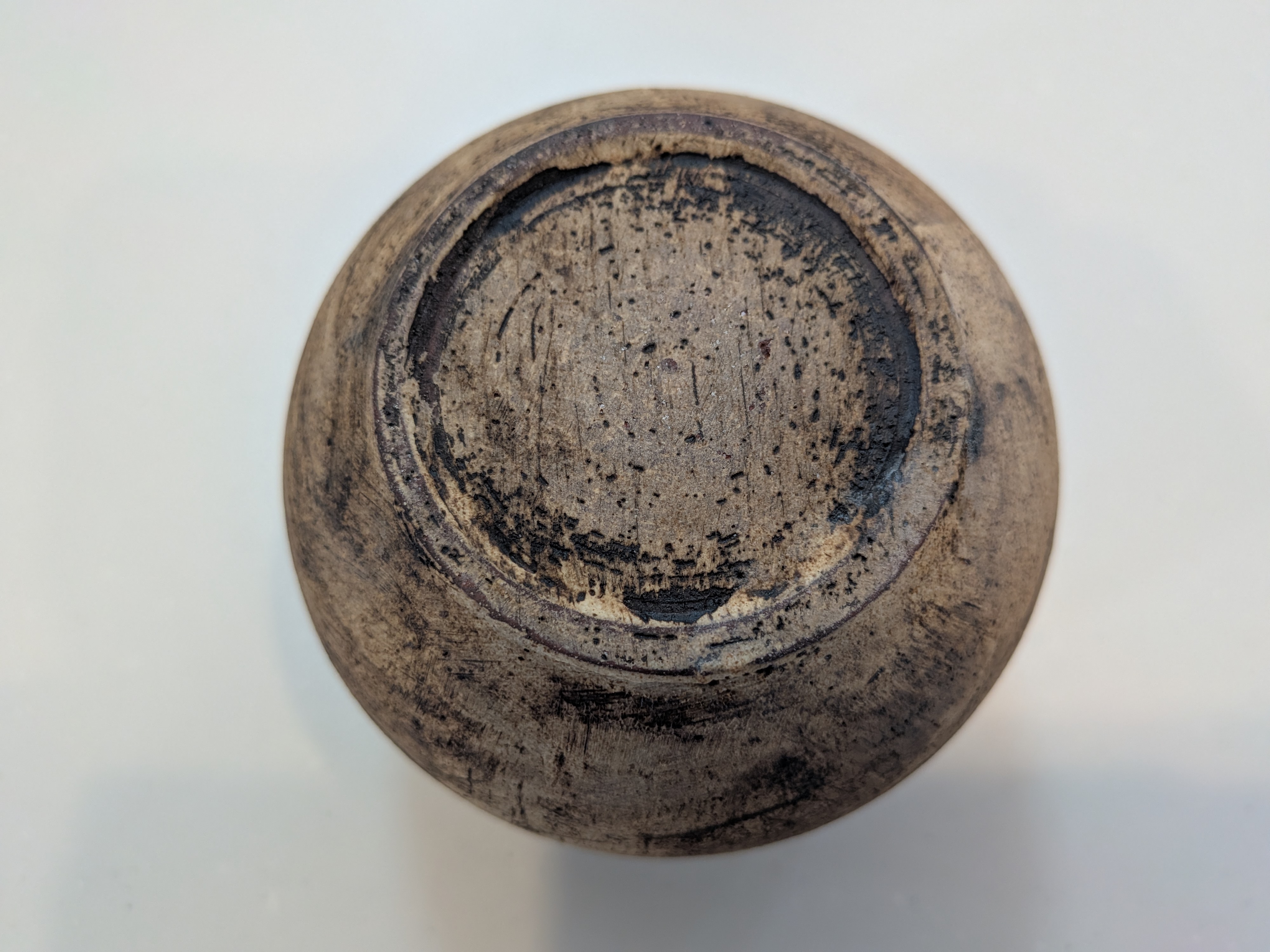 Okinawan Ryukyu Pottery Collection: Saisei Glass Kobo Tetoteto Ceramic Bowl  - thumbnail 3