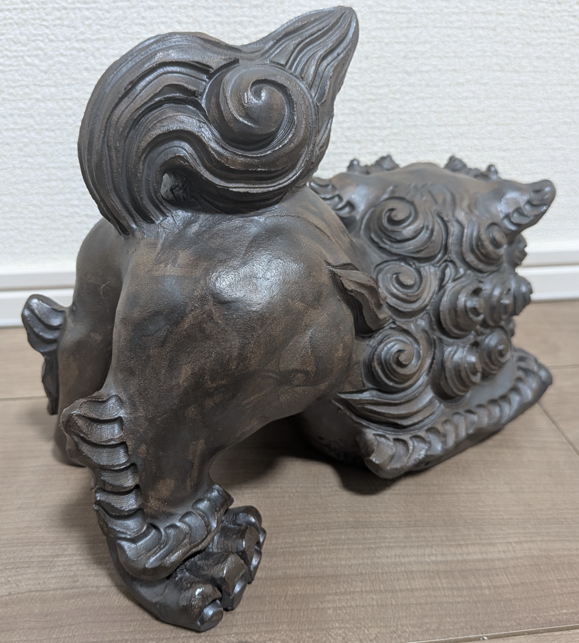 Okinawan Ryukyu Heritage Collection: Katsunosuke Futamata (二俣 勝之助) / Katsu-gama (勝窯) - Limited Commemorative Shisa Guardian - image 5