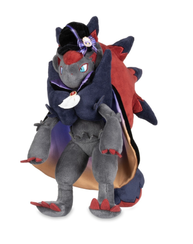 Pokémon Center Halloween 2026 Zoroark Plush: Official Pokémon Center Halloween 2026 “Magic Hour Illusion!” Zoroark Plush - Vampire Cape & Top Hat Edition - thumbnail 1