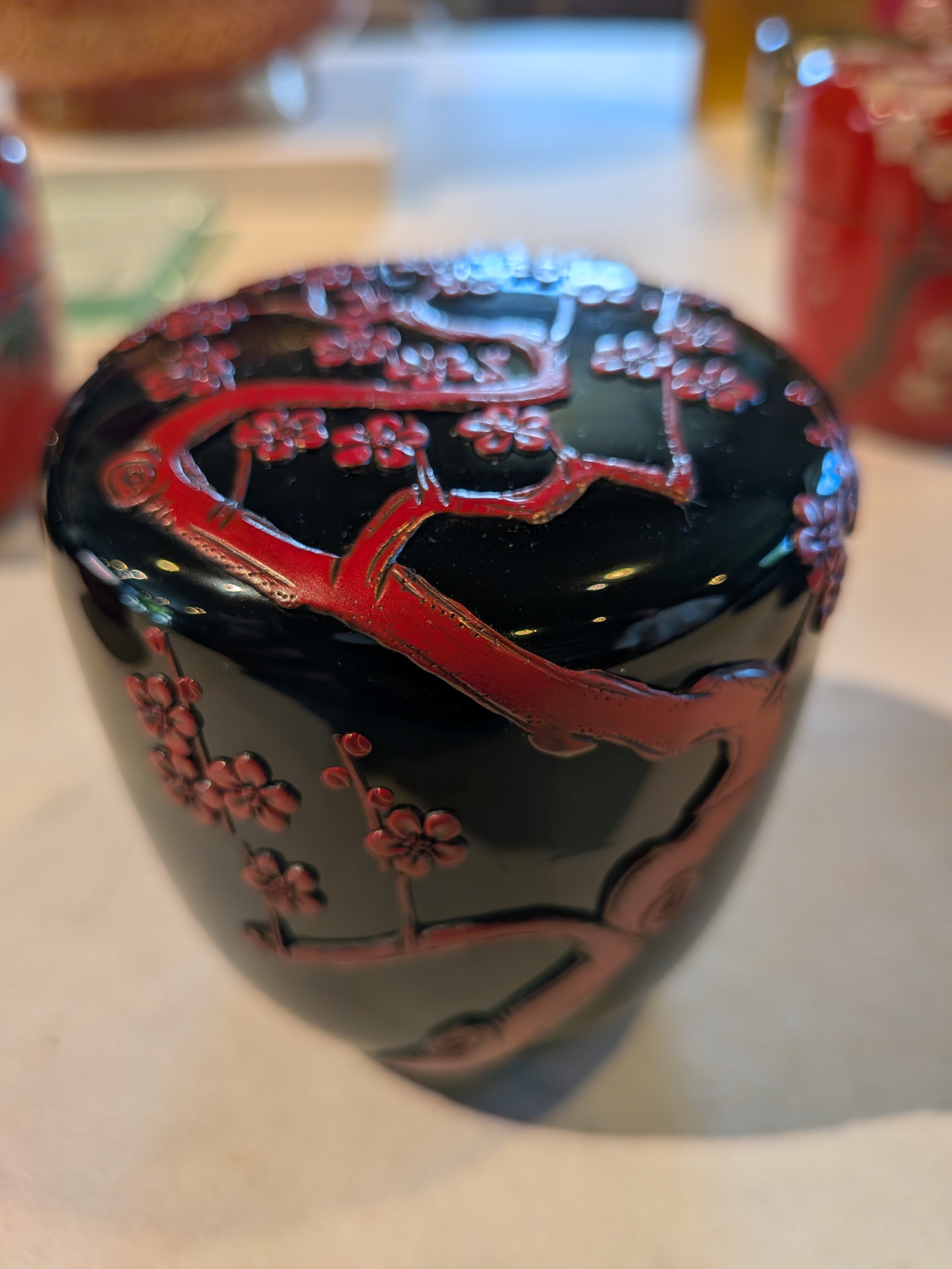 Okinawan Ryukyu Lacquerware Fine Art Collection: Kakuman Master Gendai no Meiko (現代の名工 ), Five Generations of Traditional Craftsmanship - image 3