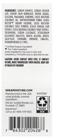 SheaMoisture, Daily Hydration Bar Soap, 100% Virgin Coconut Oil, 8 oz (227 g) - image 2