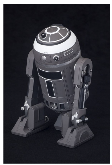 Kotobukiya ARTFX+ Star Wars R2-Q2 Imperial Astromech Droid 1/10 Scale Figure: Limited Edition Japanese Import with Magnetic Display Base & Event Coin - thumbnail 3