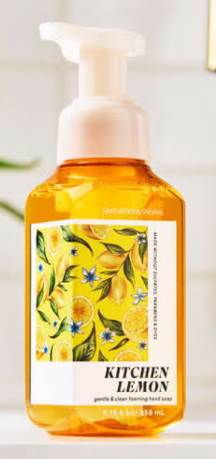 Bath & Body Work Kitchen Lemon Gentle & Clean Foaming Hand Soap - image 2