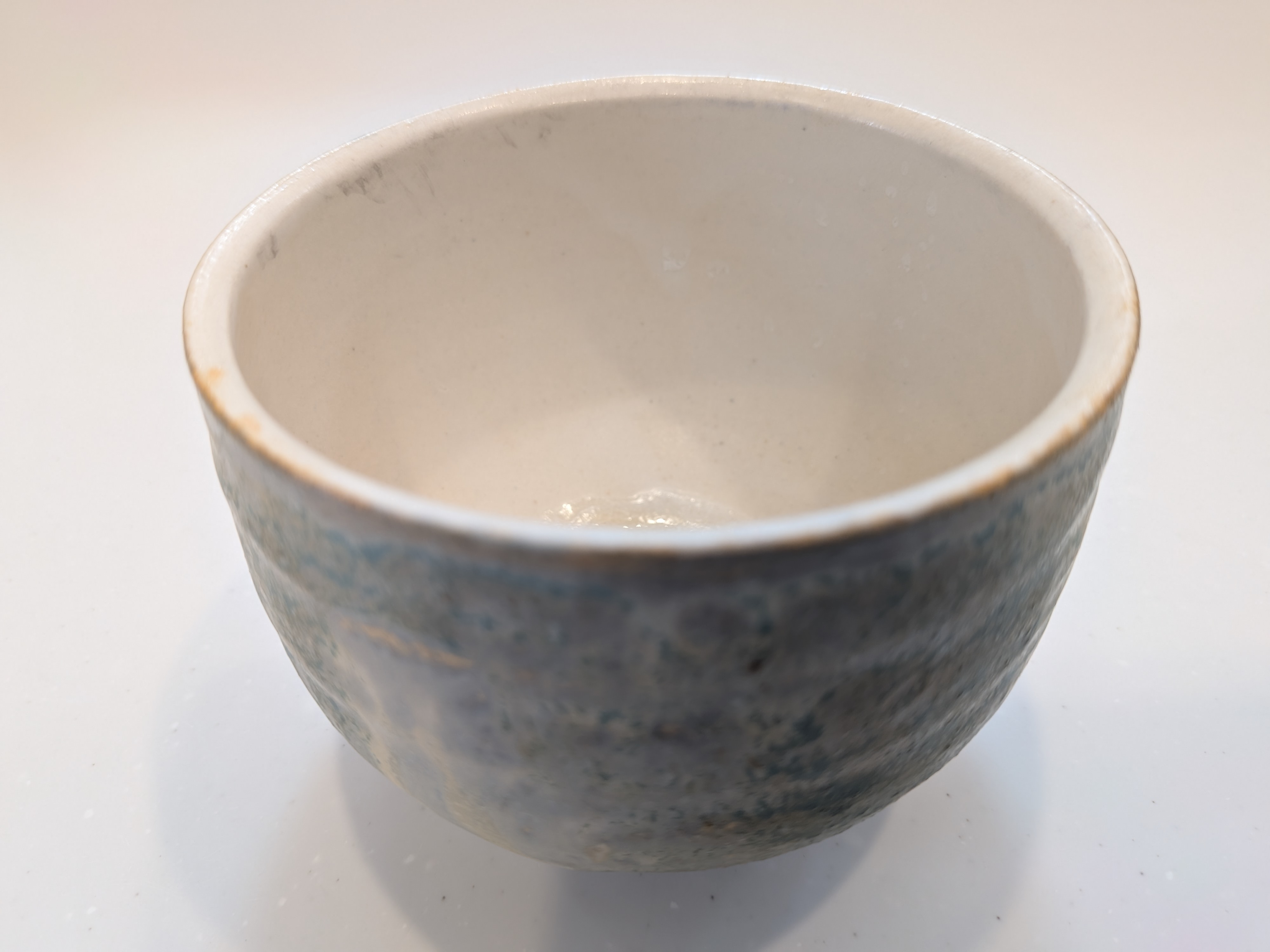 Okinawan Ryukyu Pottery Collection: Ceramic Bowl with Coastal Glaze & Reclaimed Pumice - image 1