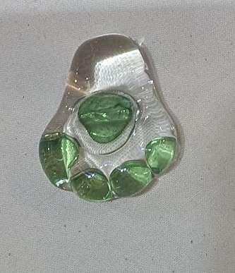 Okinawan Ryukyu Nago Fine Glass Collection: Handcrafted Glass Paw & Lucky Cat Chopstick Rests (Hashioki) Pet & Paw Collection — 肉球＆招き猫 箸置きシリーズ - thumbnail 1