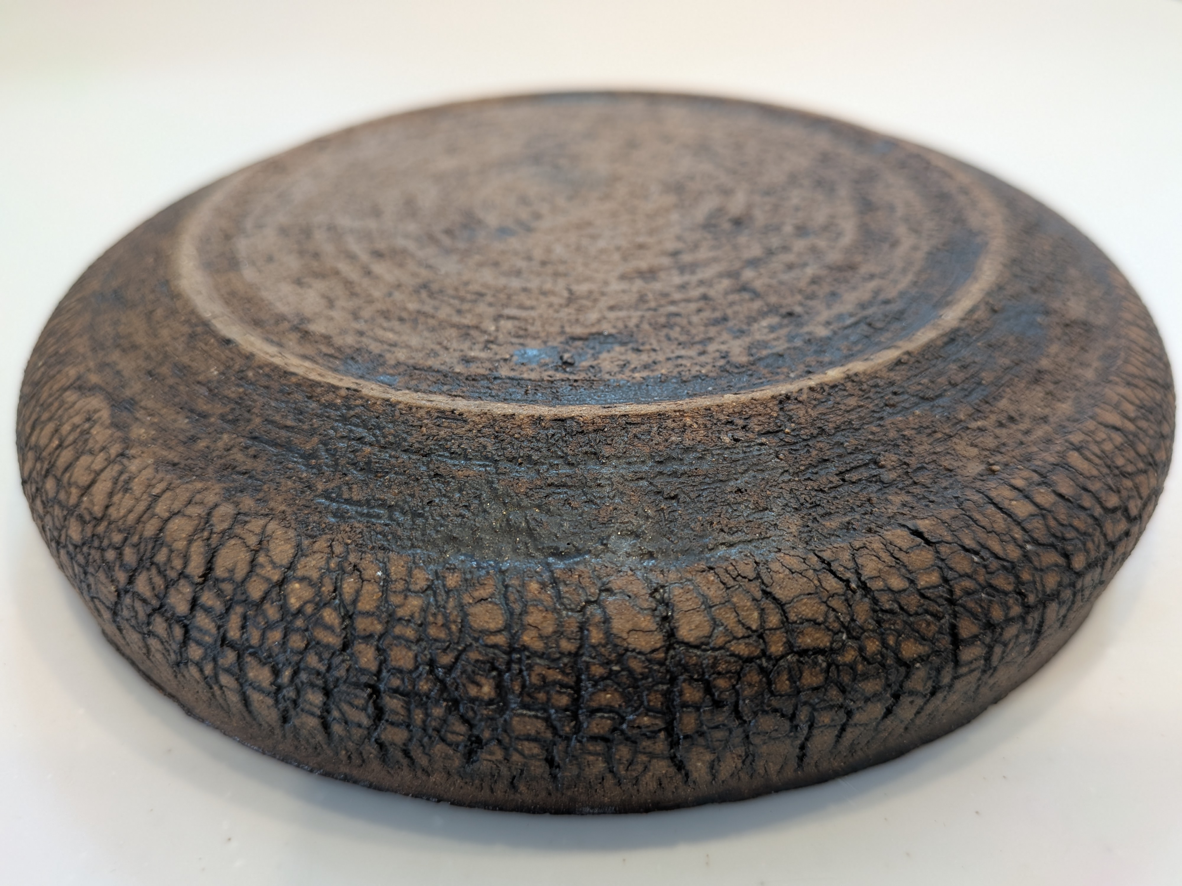 Okinawan Ryukyu Pottery Collection: Artisan Ryukyu Ceramic Plate - thumbnail 3