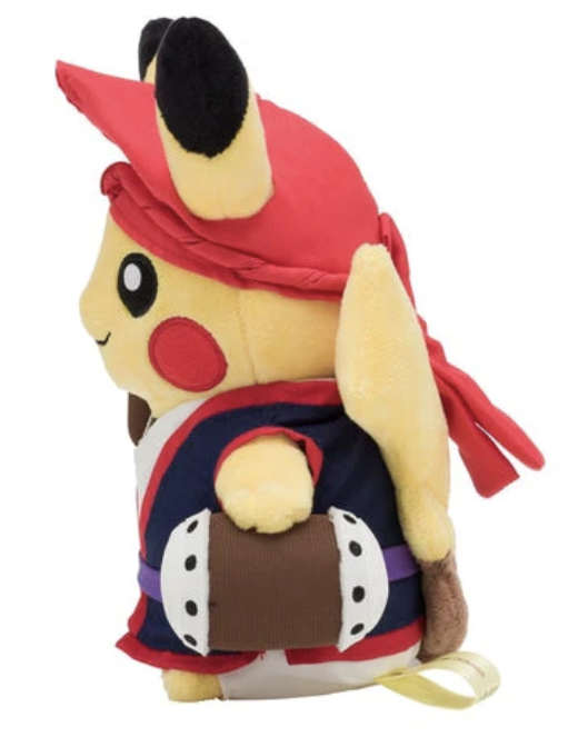 Pikachu (Male) Eisa Plush Pokémon Center Okinawa - thumbnail 2