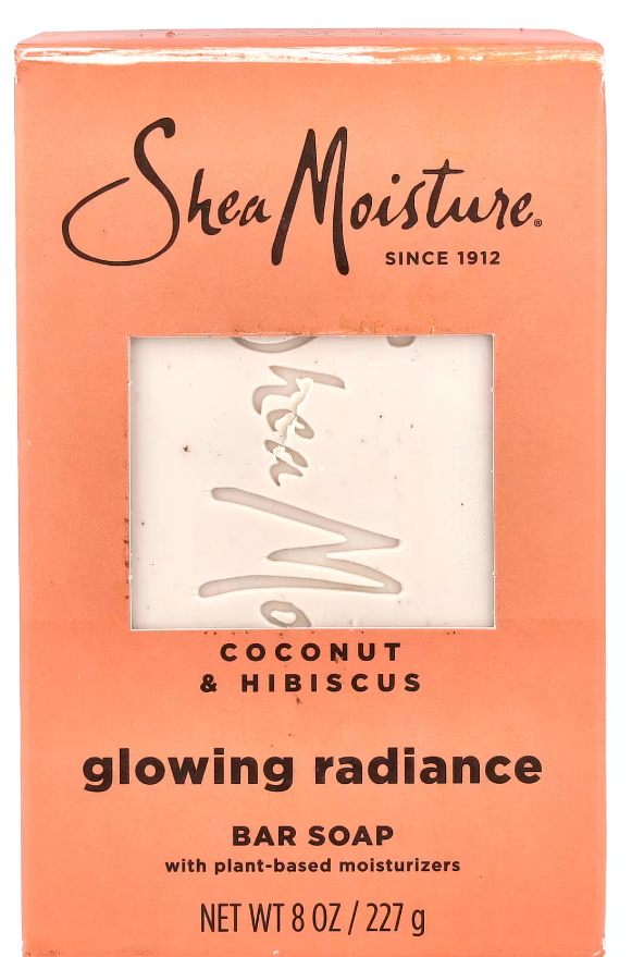 Shea Moisture Coconut & Hibiscus Glowing Radiance Bar Soap - thumbnail 1