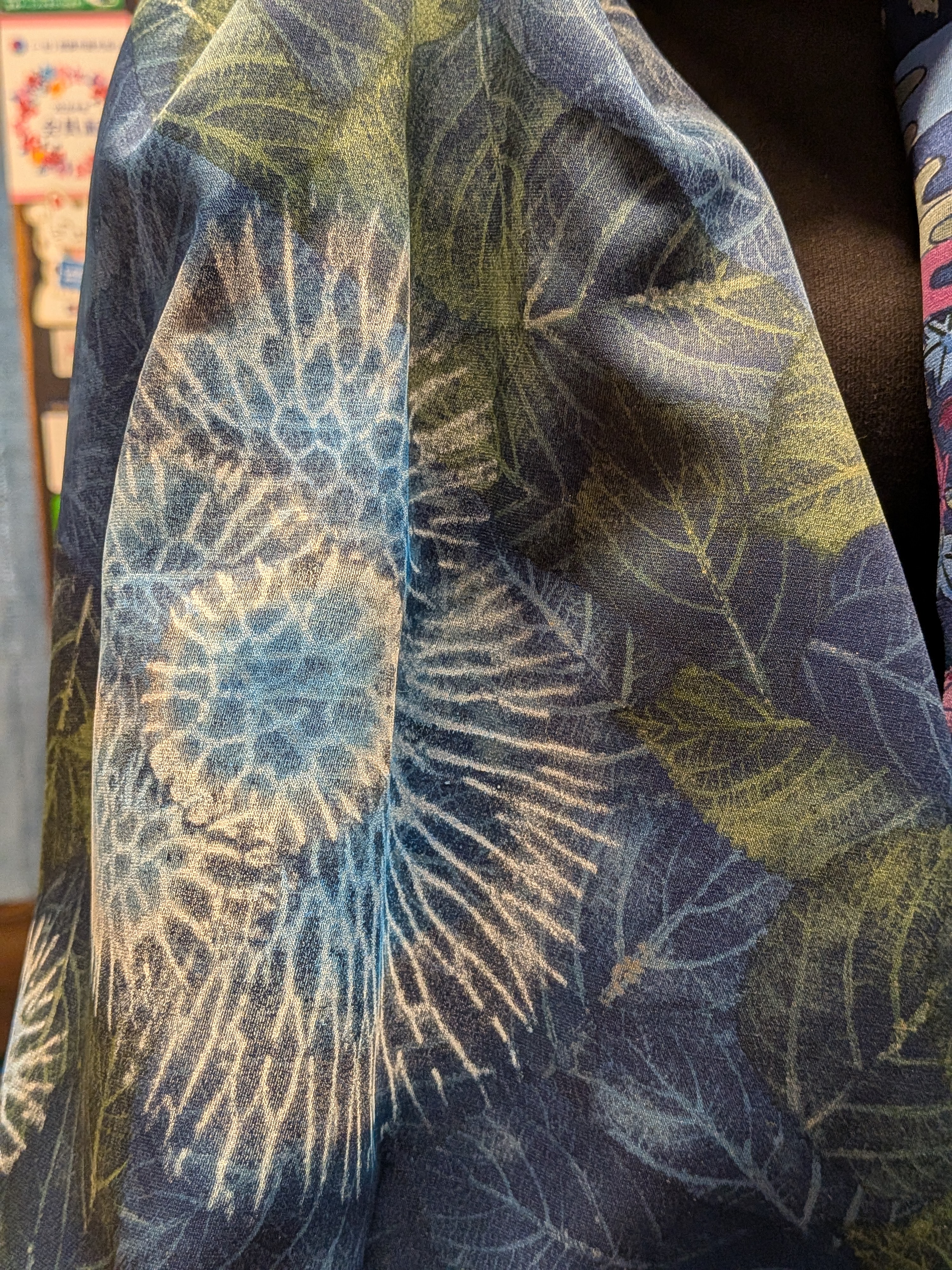 Okinawan Ryukyu Shuri Legacy Artisan Silk Scarf (Shuri, Naha, Okinawa) - image 3
