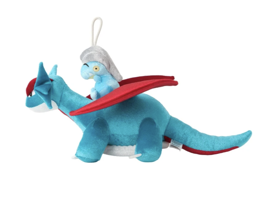 Pokémon Center Original Merchandise in Japan Collection: “Soar in the Dreams” Salamence & Bagon Duo Plush - thumbnail 3